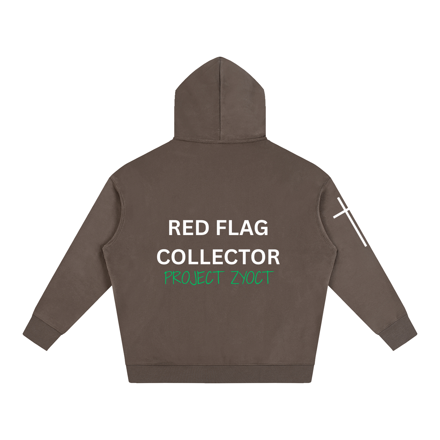 "Red Flag Collector" Oversize Hoodie