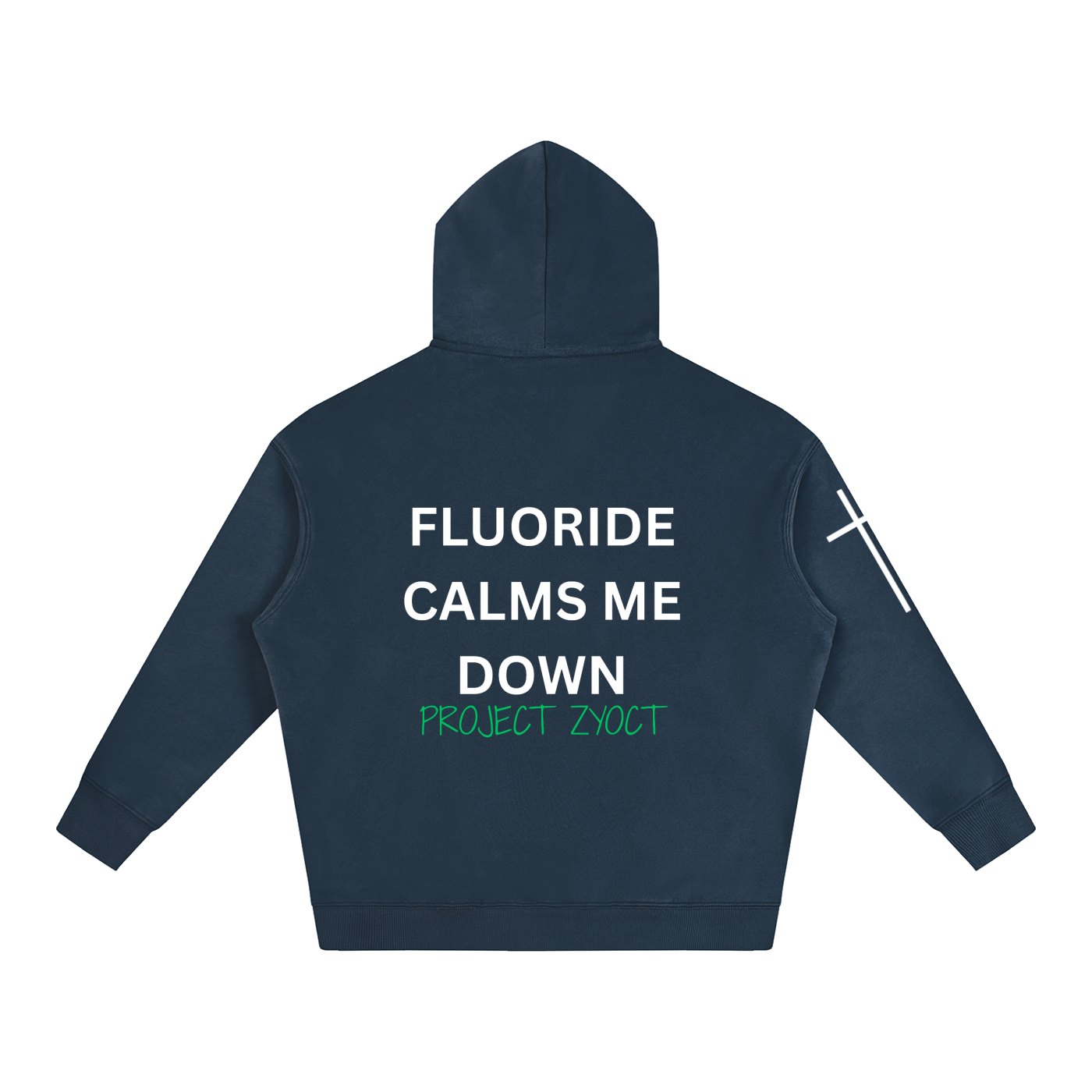 "Fluoride Calms Me Down" Oversize Hoodie