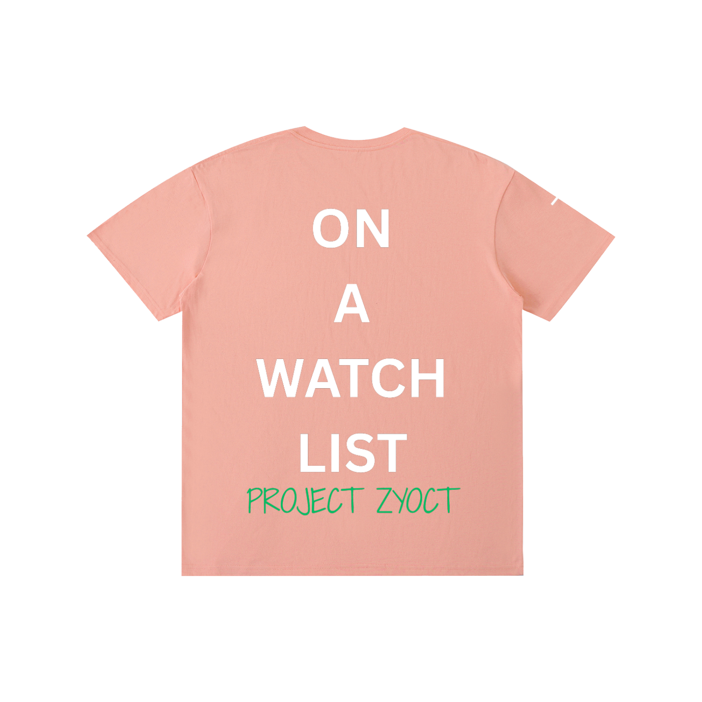 "On a watch list" Cotton T-Shirt