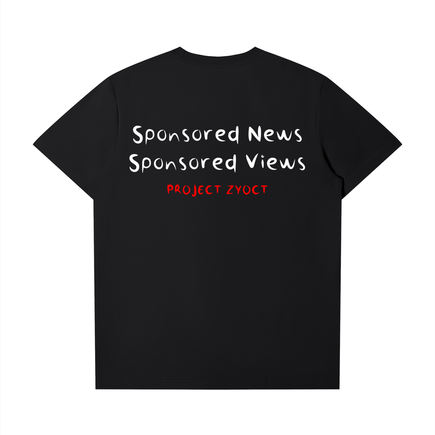 "Sponsored News, Sponsored Views" T-Shirt