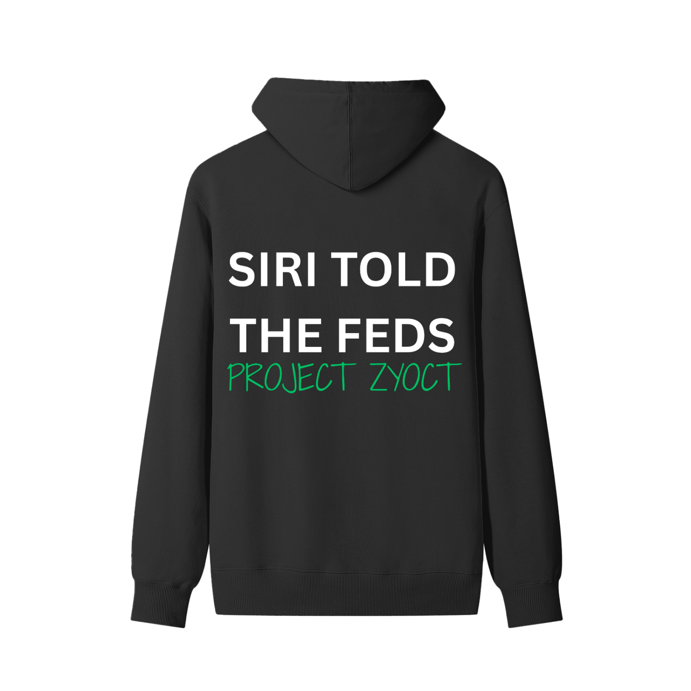 "Siri Told the Feds" Classic Cotton Hoodie