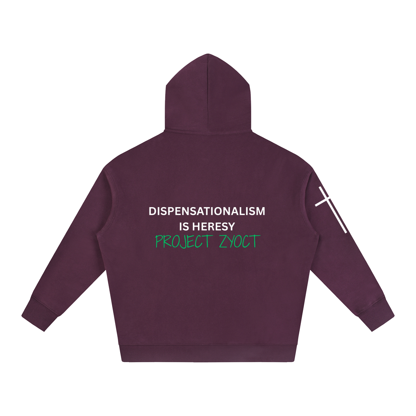 "Dispensationalism is Heresy" Oversize Hoodie