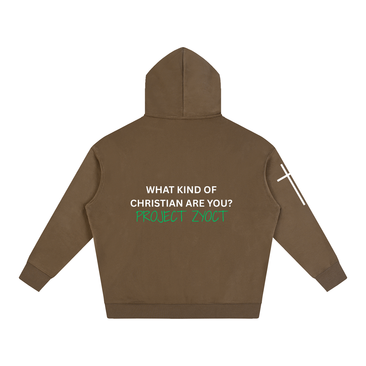 "Revelation is Not a Damn Business" Oversize Hoodie