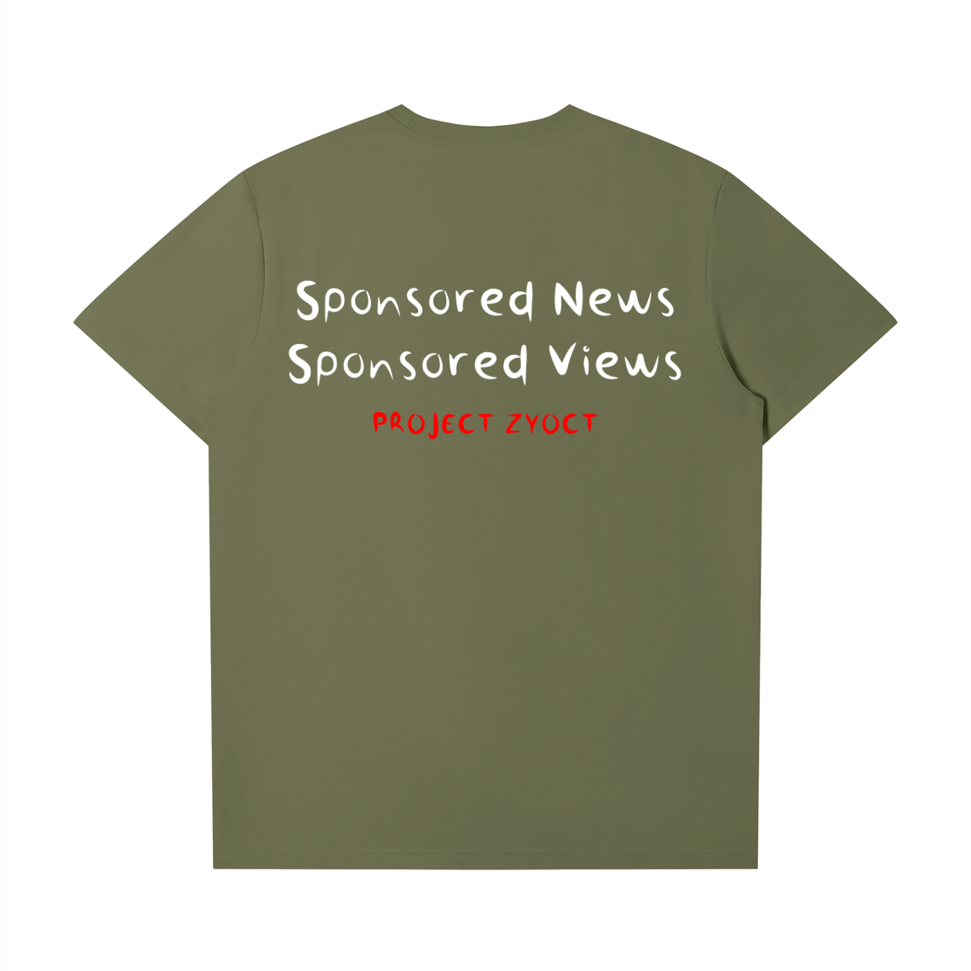 "Sponsored News, Sponsored Views" T-Shirt