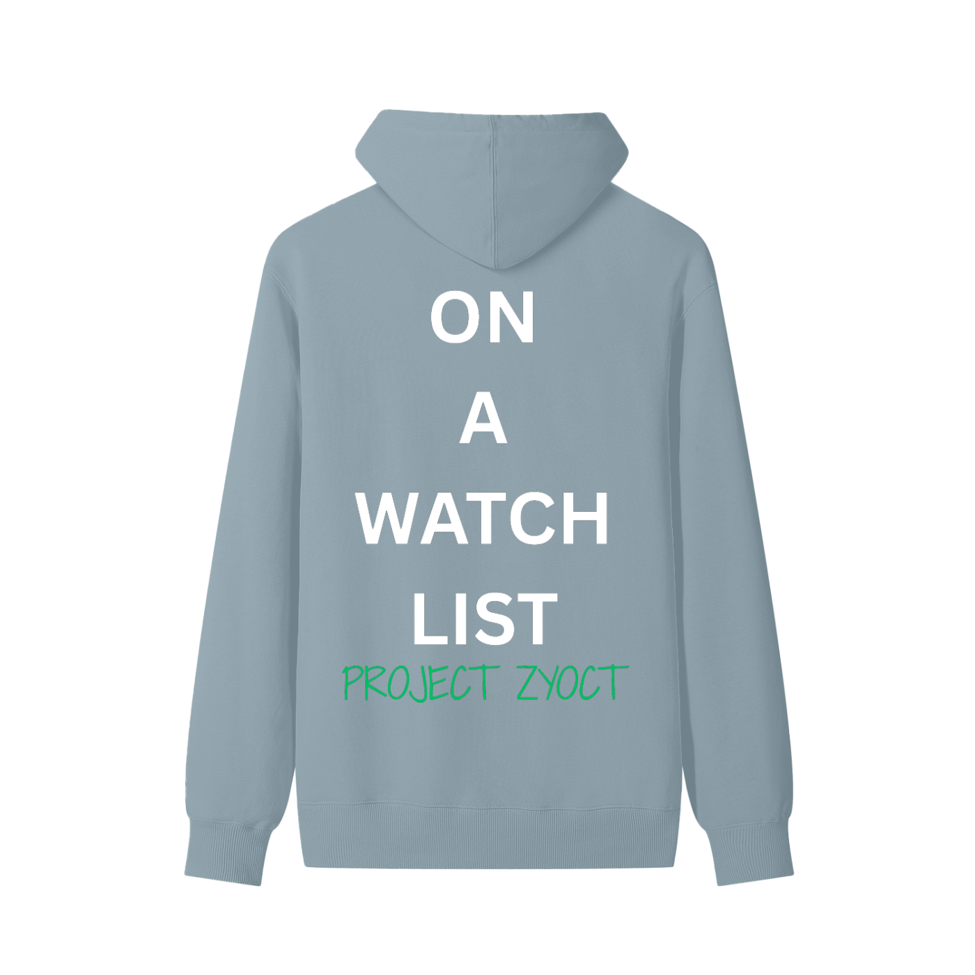 "On a watch list" Classic Cotton Hoodie
