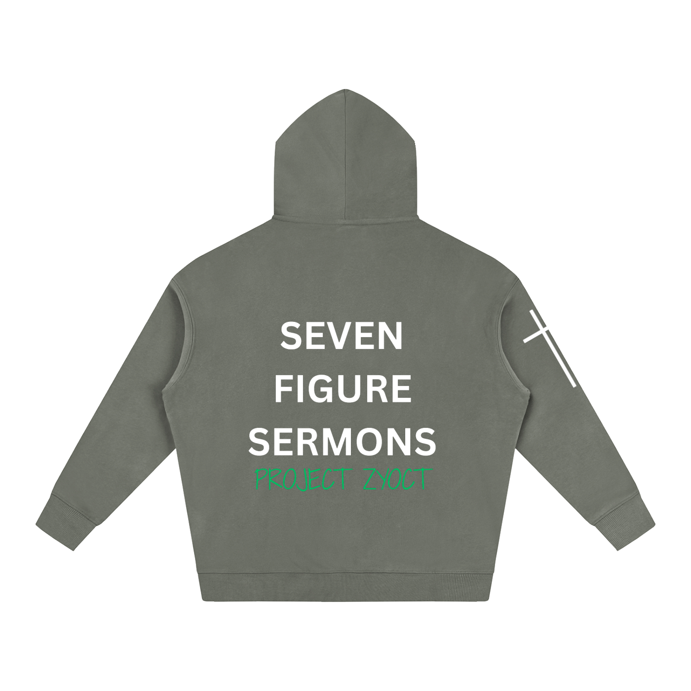 "Seven Figure Sermons" Oversize Hoodie