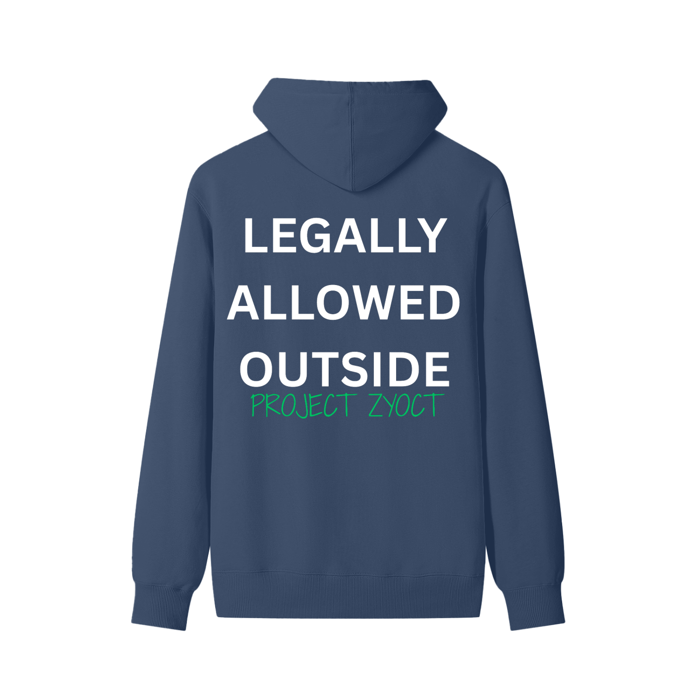 "Legally Allowed Outside" Classic Cotton Hoodie
