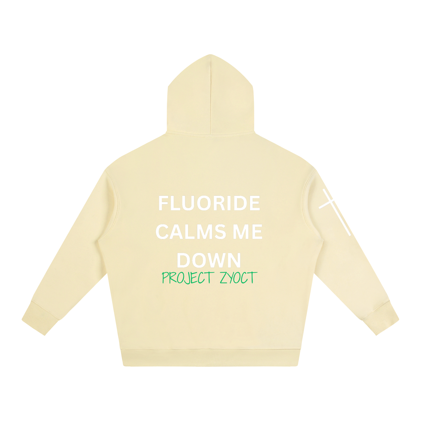 "Fluoride Calms Me Down" Oversize Hoodie
