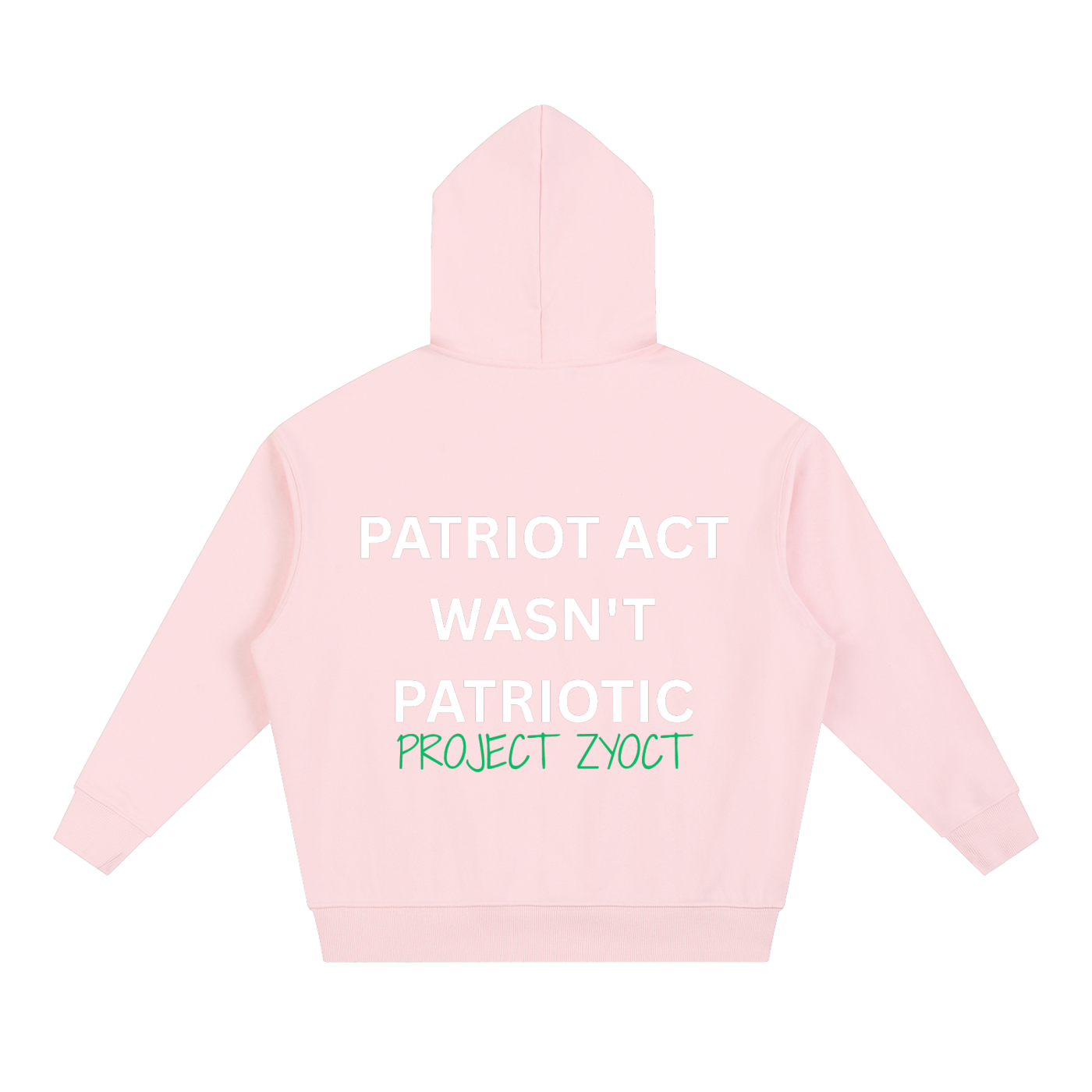 "Patriot Act Wasn't Patriotic" Heavyweight Hoodie