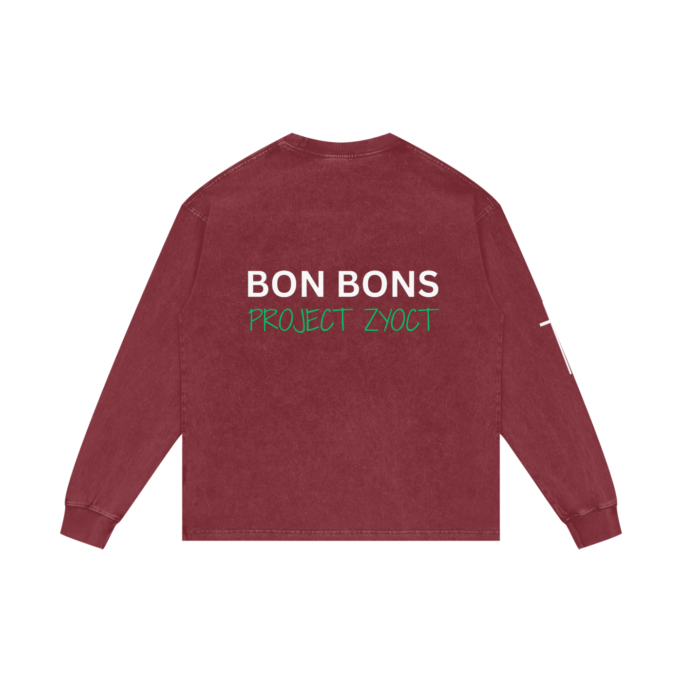 "Bon Bons" Acid Wash Long Sleeve