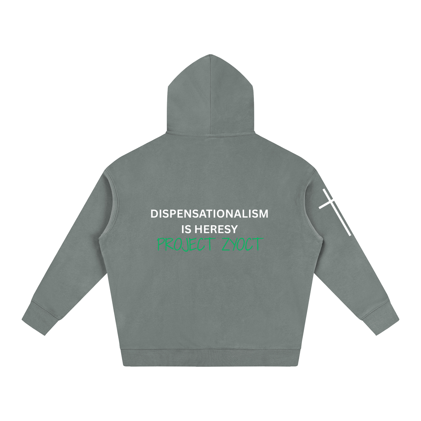 "Dispensationalism is Heresy" Oversize Hoodie