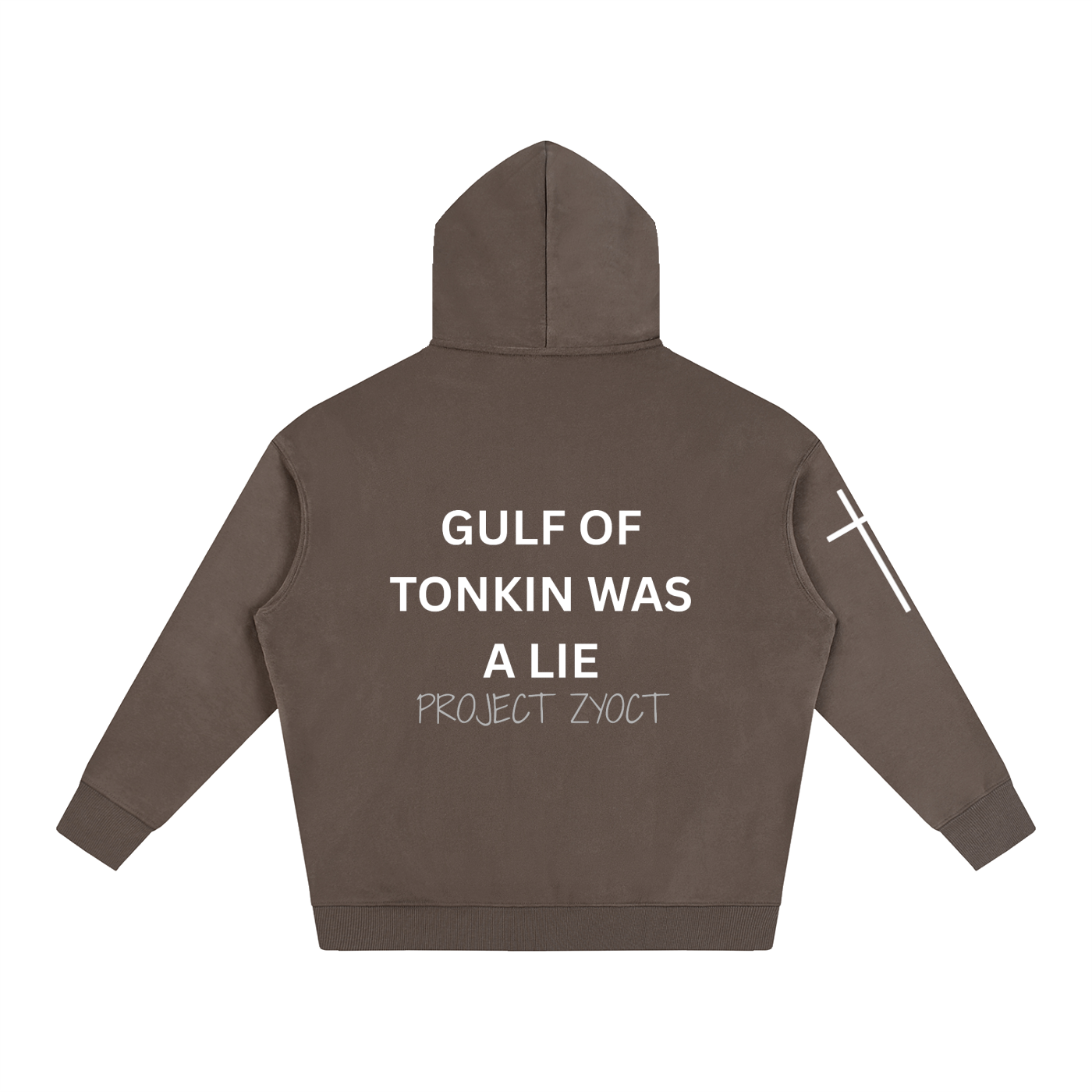 "Gulf of Tonkin Was a Lie" Oversize Hoodie