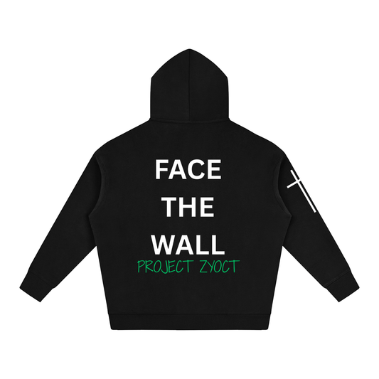 "Face the Wall" Oversize Hoodie
