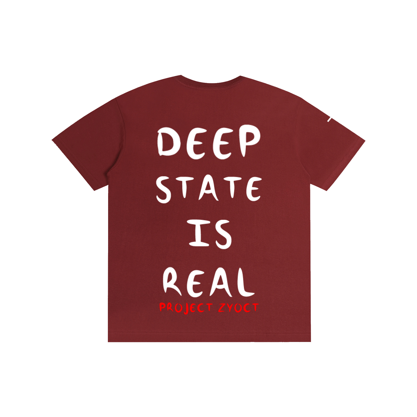 "Deep State is Real" Cotton T-Shirt