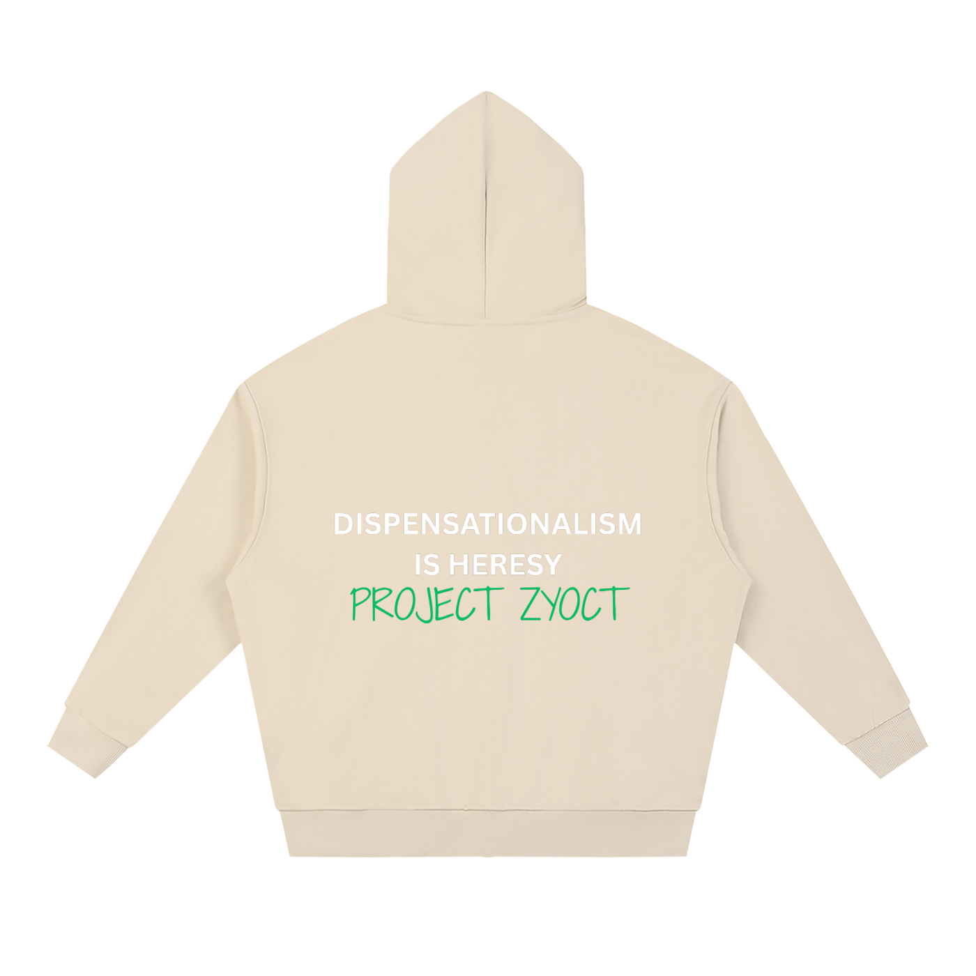"Dispensationalism is Heresy" Full Zip Hoodie
