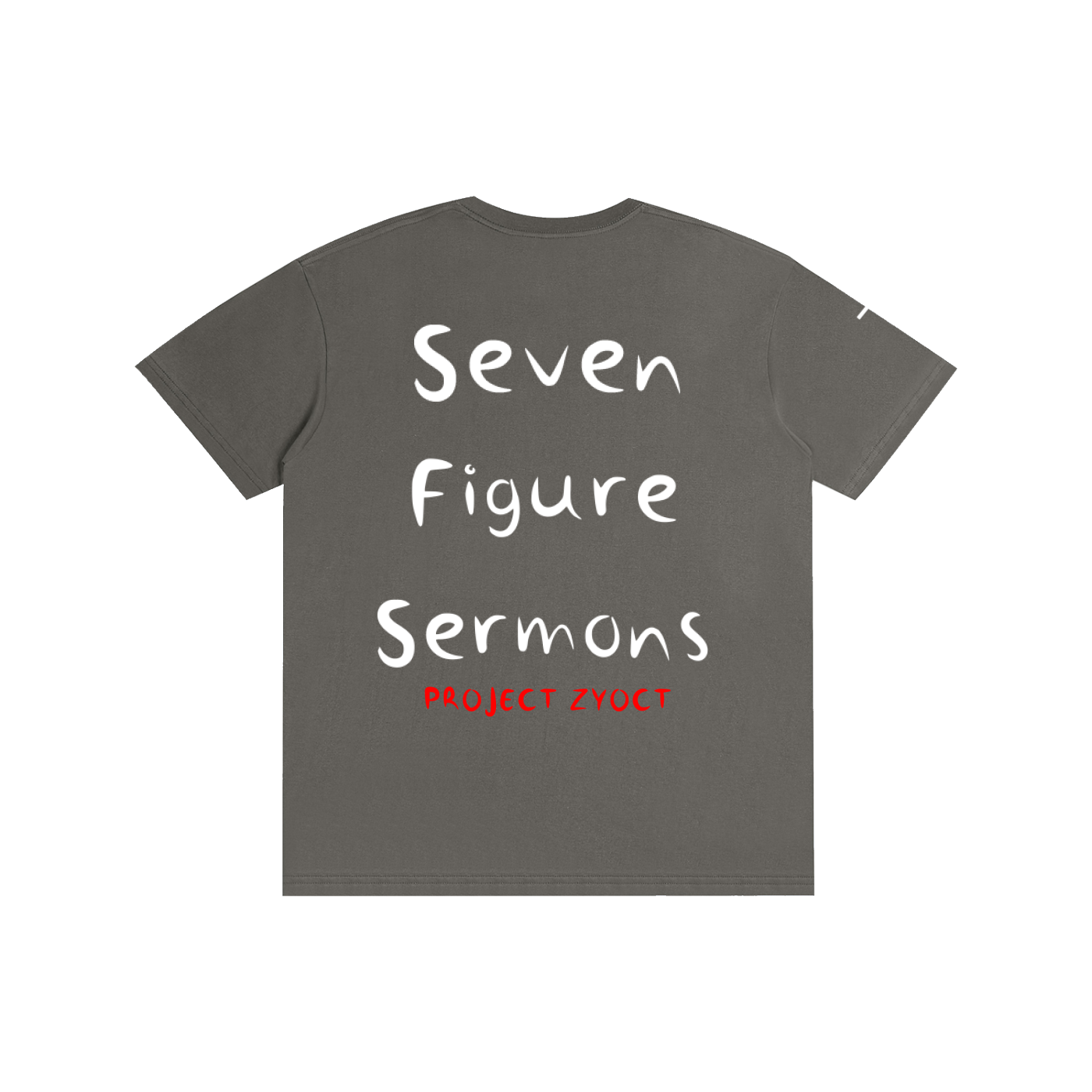 "Seven Figure Sermons" Cotton T-Shirt