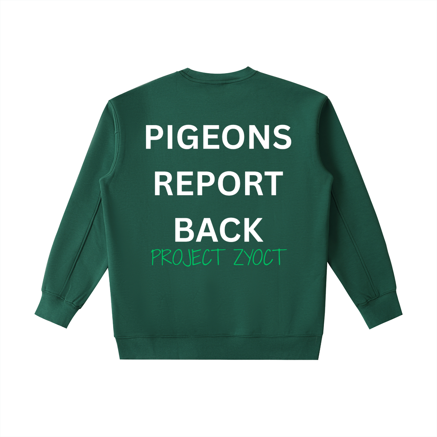 "Pigeons Report Back" Heavyweight Sweatshirt