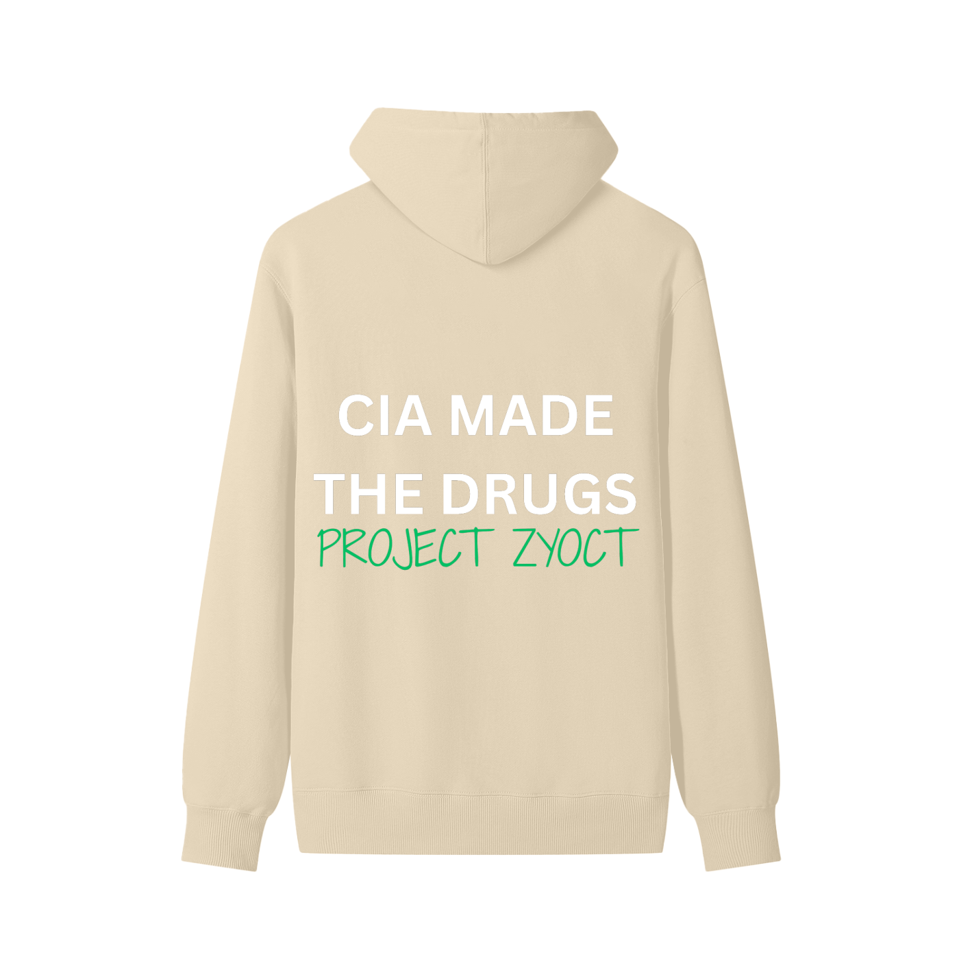 "CIA Made the Drugs" Classic Cotton Hoodie