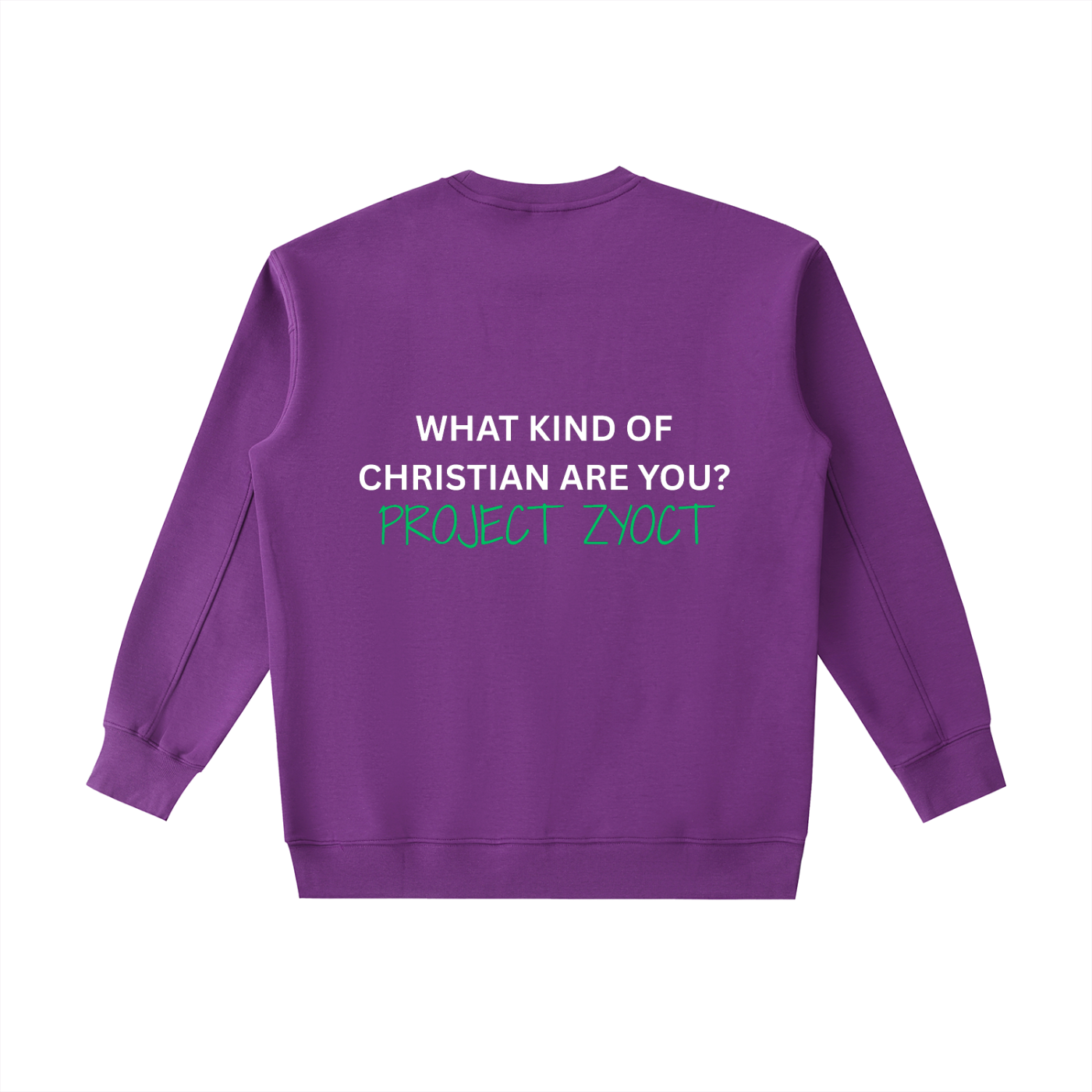 "What Kind of Christian" Heavyweight Sweatshirt