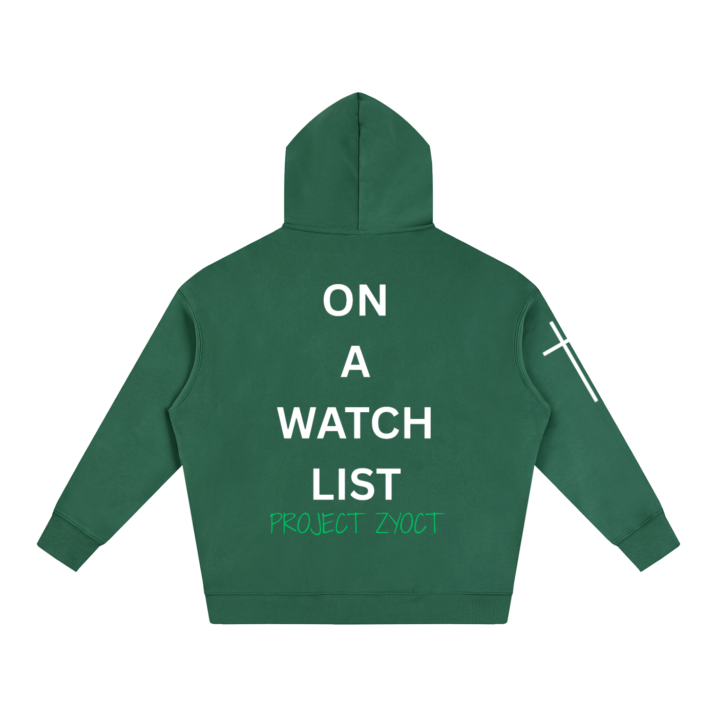 "On a watch list" Oversize Hoodie