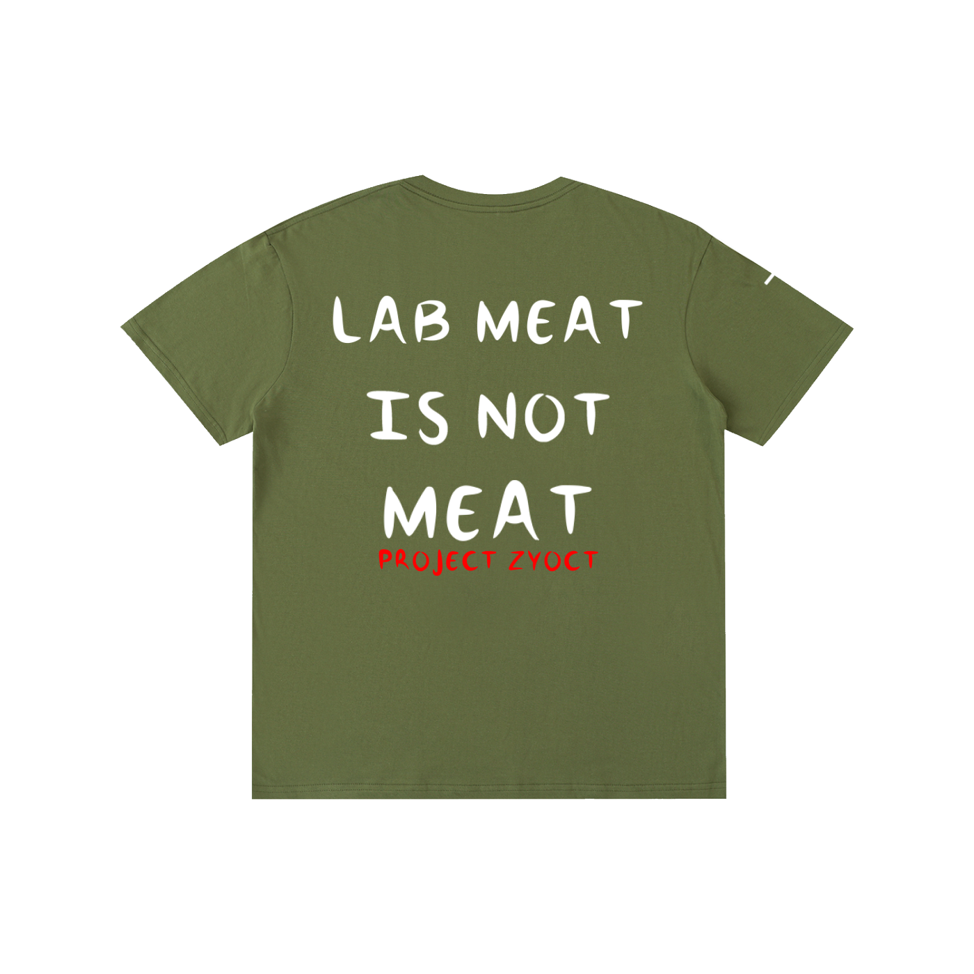 "Lab Meat is Meat" Cotton T-Shirt