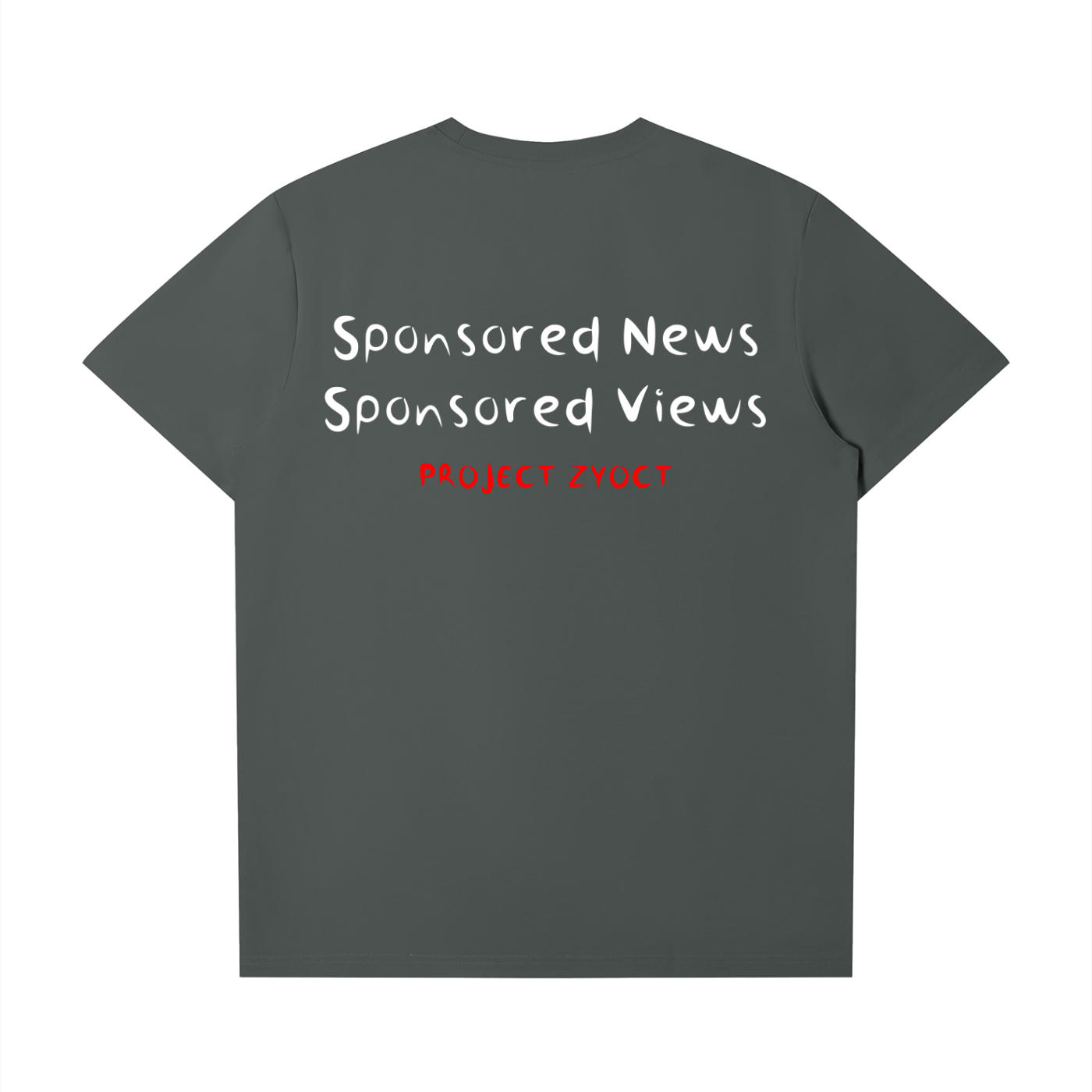 "Sponsored News, Sponsored Views" T-Shirt