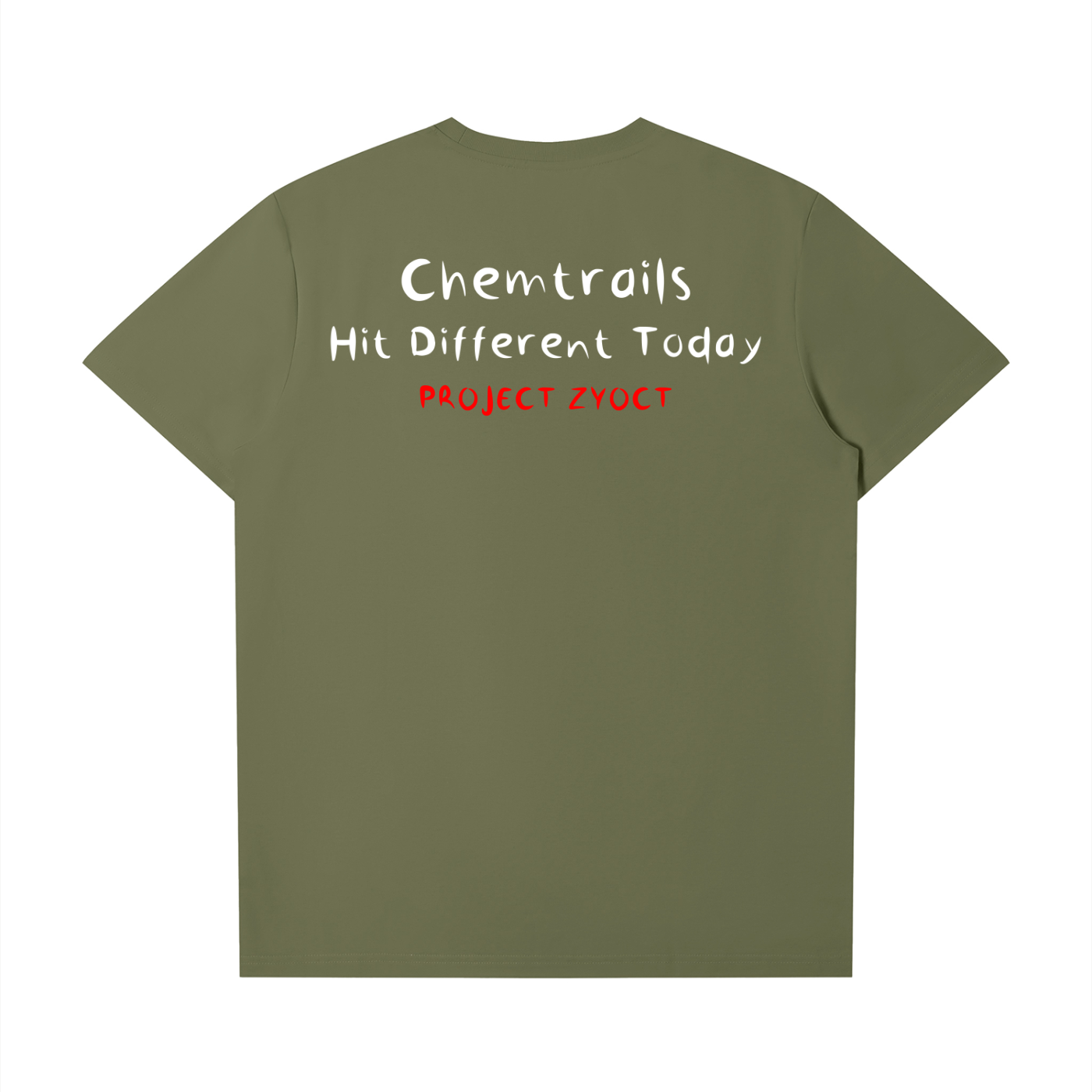 "Chemtrails Hit Different Today" T-Shirt