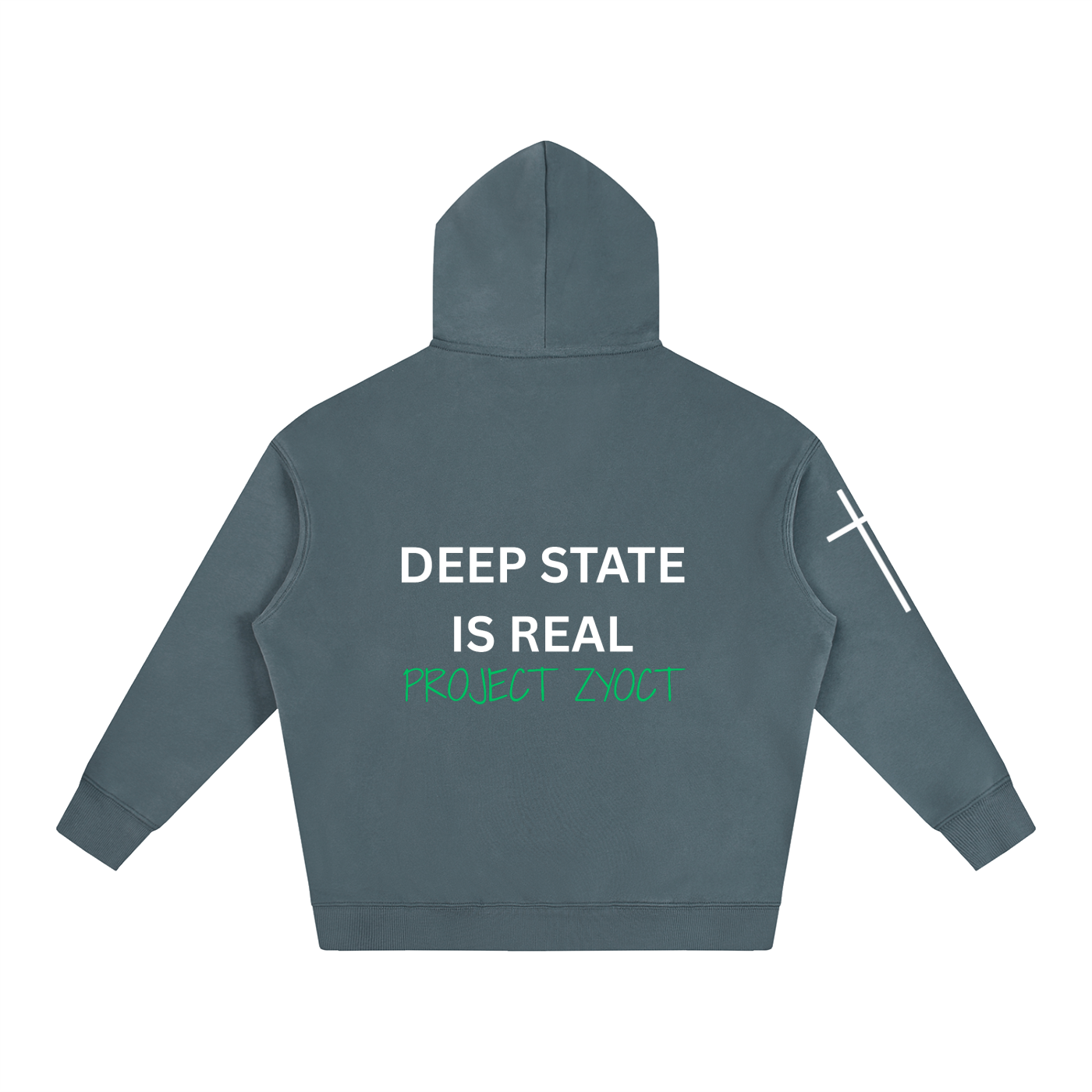 "Deep State is Real" Oversize Hoodie