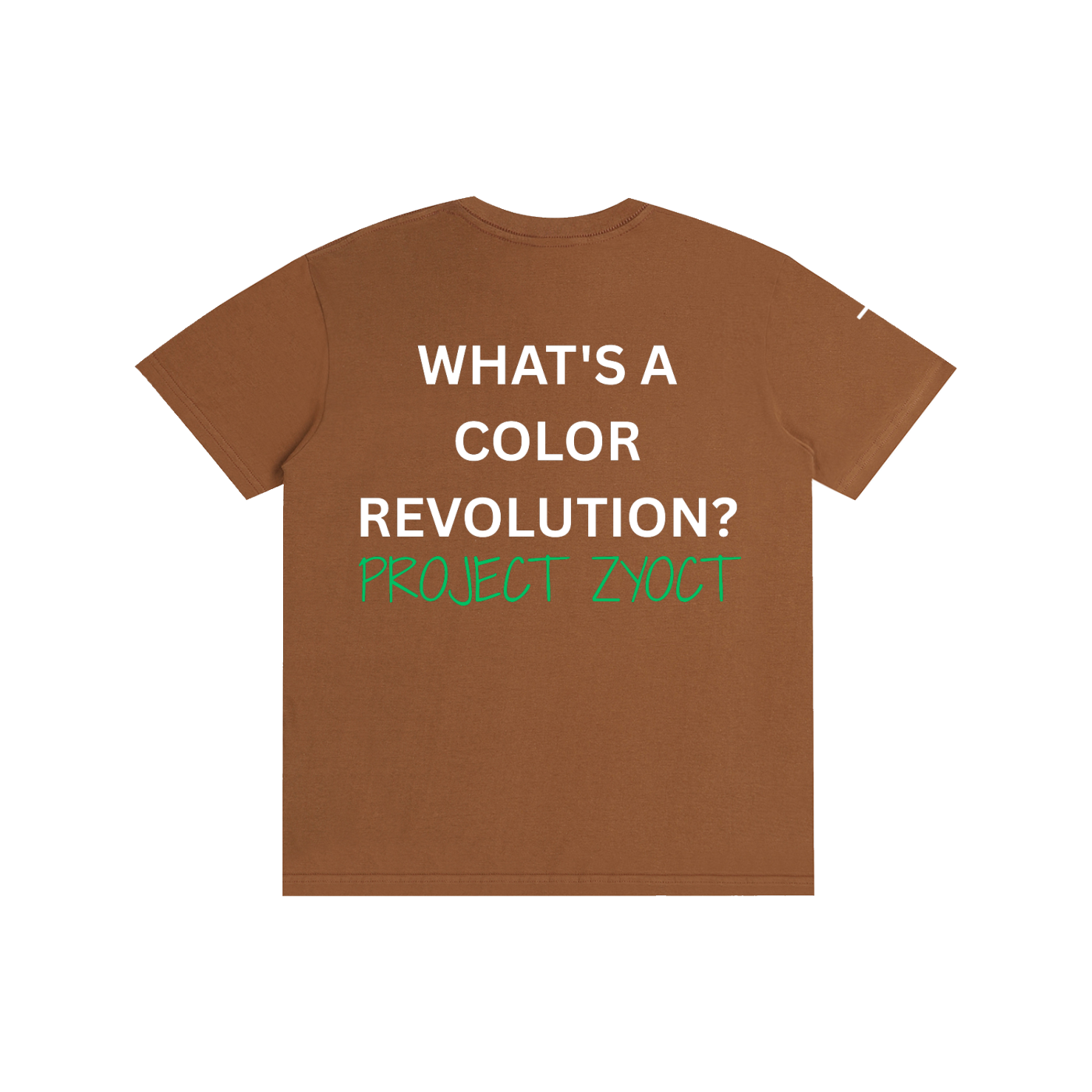 "What's a Color Revolution?" Cotton T-Shirt