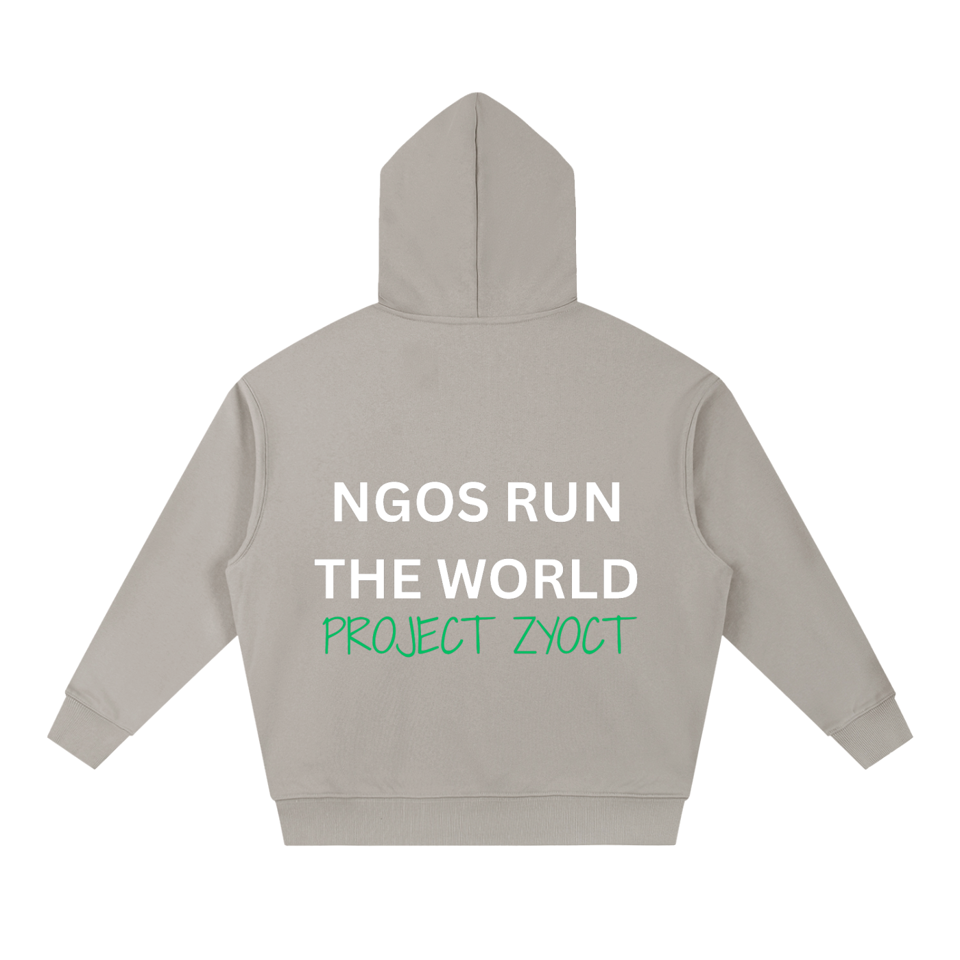 "NGOs Run the World" Heavyweight Hoodie