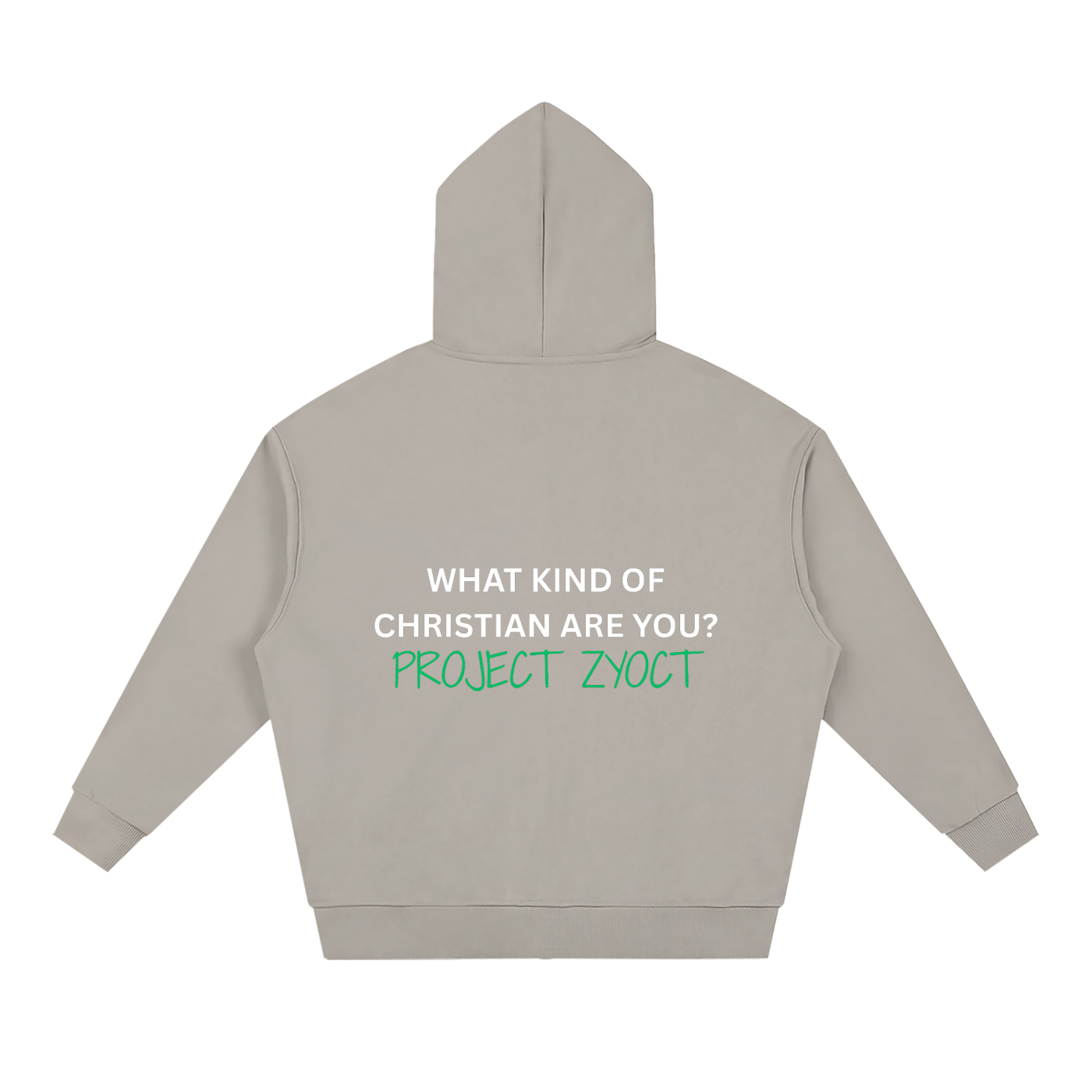 "What Kind of Christian" Full Zip Hoodie
