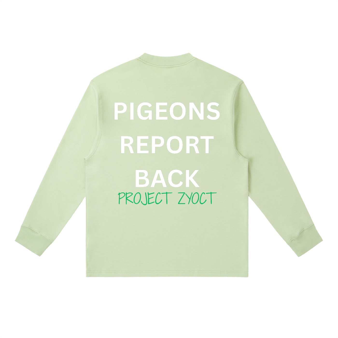 "Pigeons Report Back" Long Sleeve