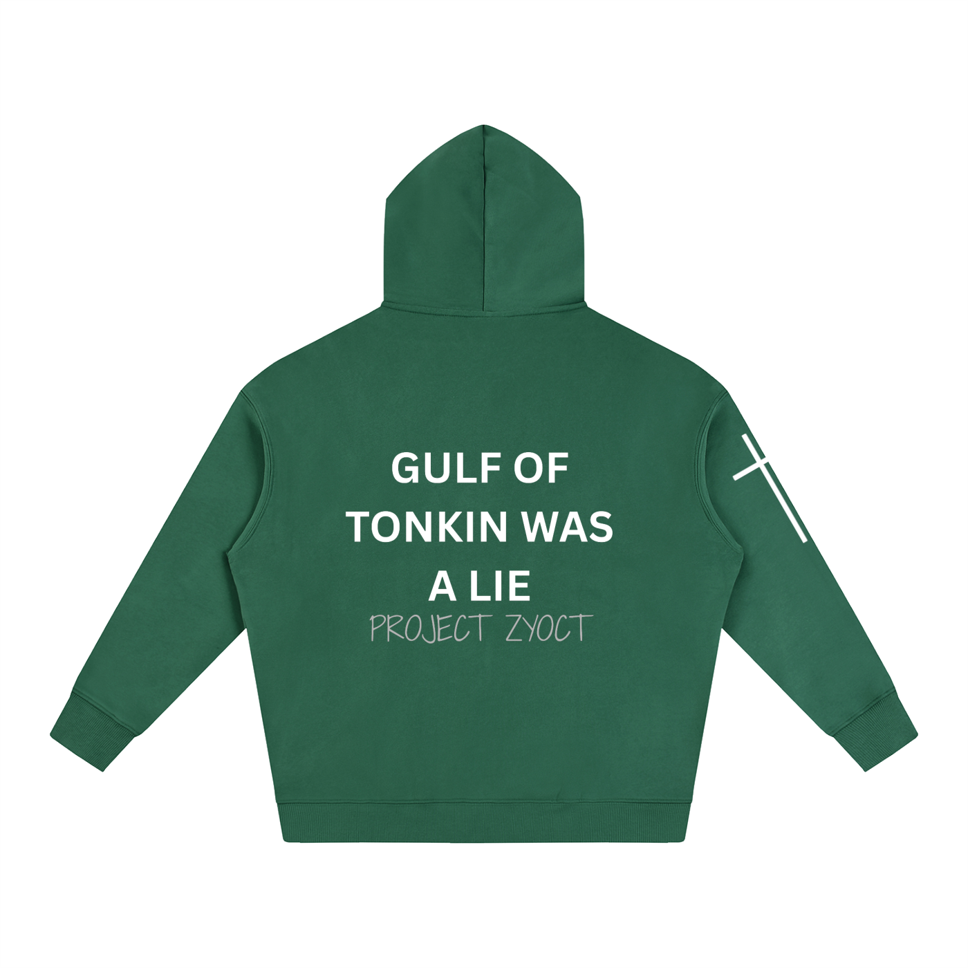 "Gulf of Tonkin Was a Lie" Oversize Hoodie