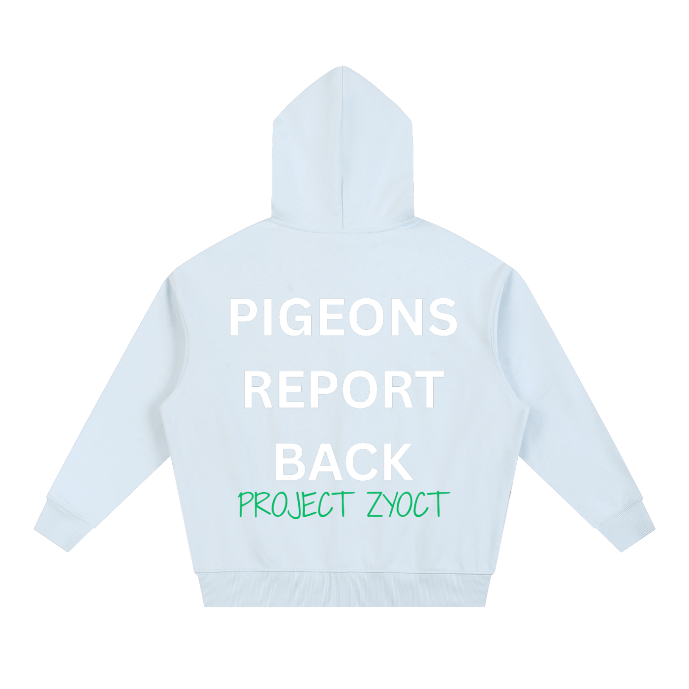 "Pigeons Report Back" Heavyweight Hoodie