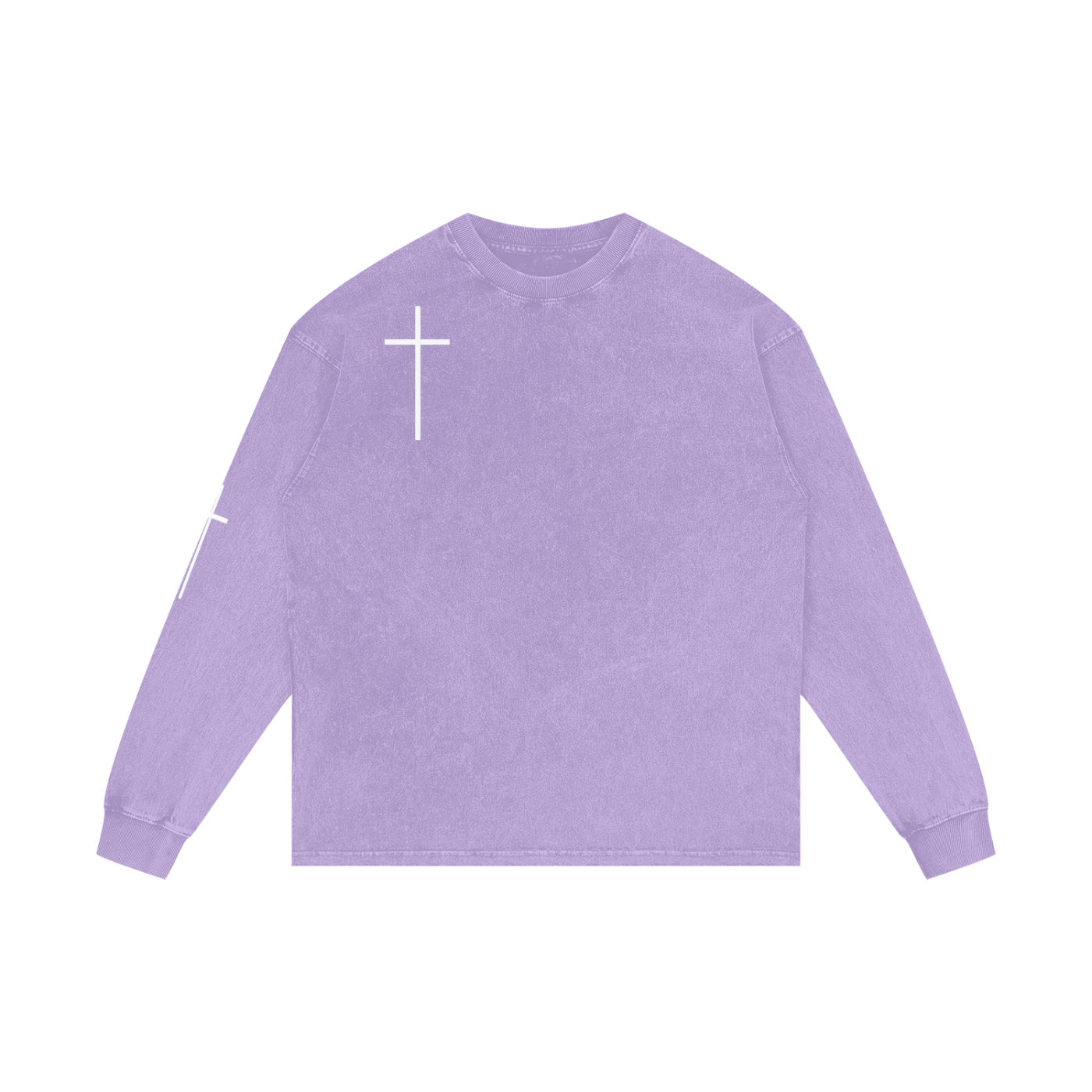 "Legally Allowed Outside" Acid Wash Long Sleeve