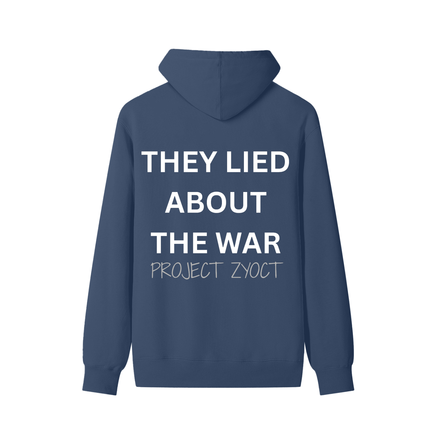 "They Lied About the War" Classic Cotton Hoodie