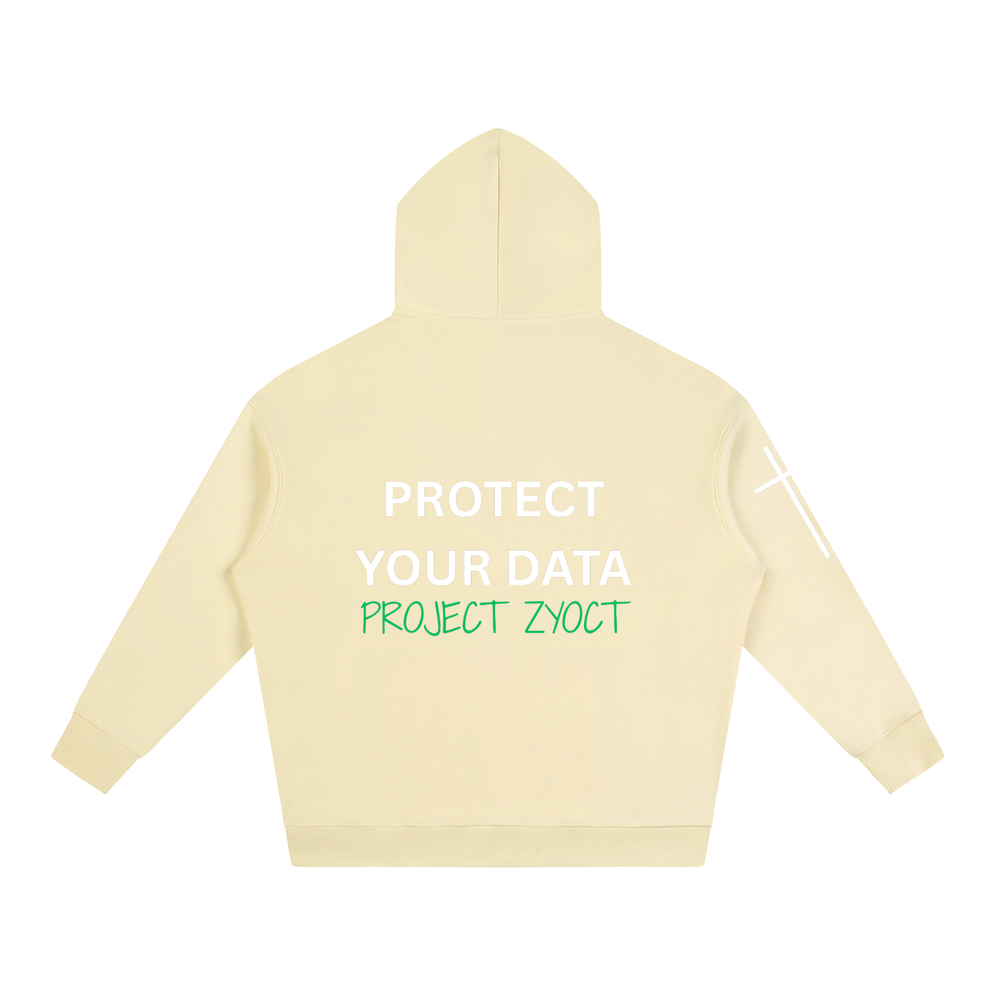"Protect Your Data" Oversize Hoodie