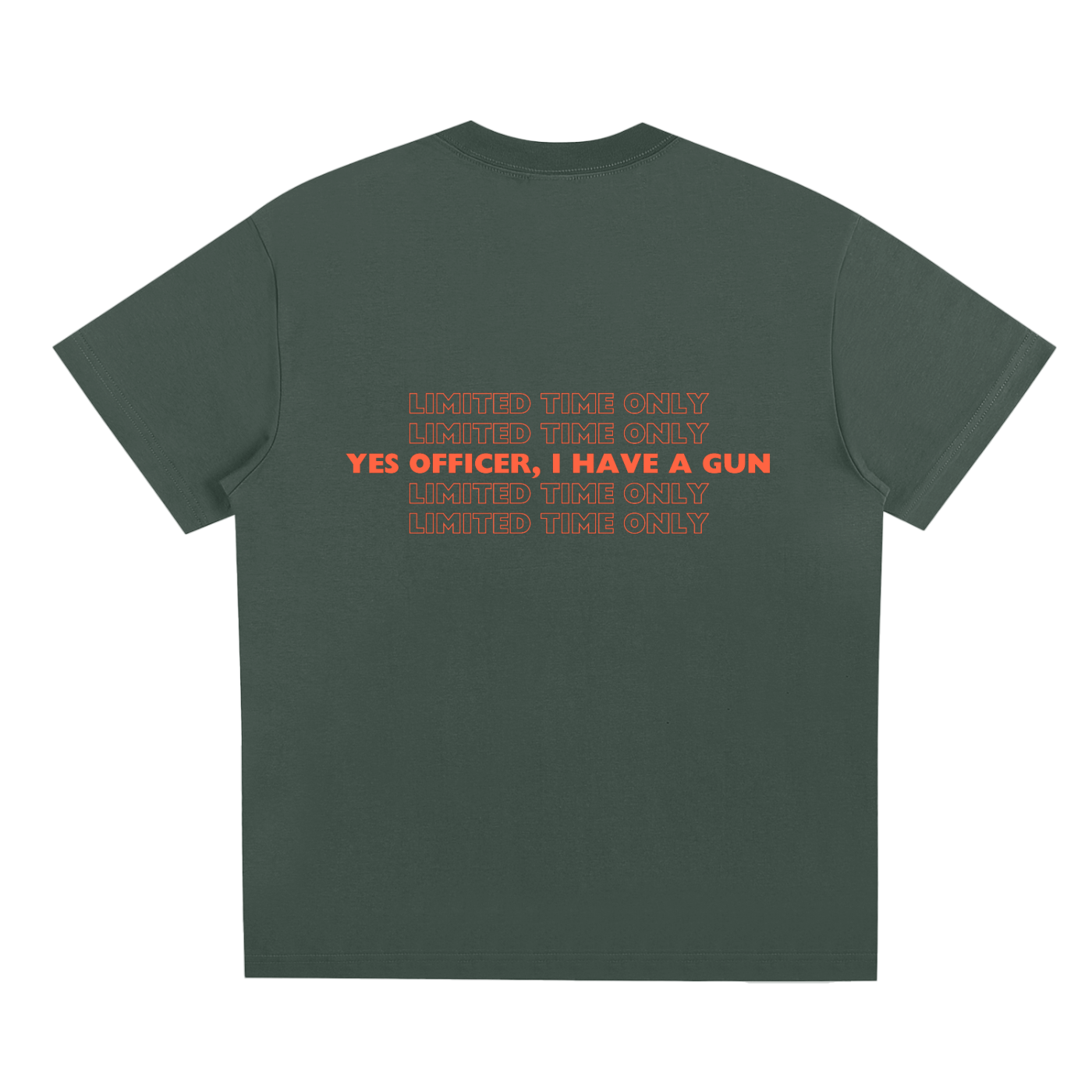 "YES OFFICER" Quick-Dry Cooling T-Shirt
