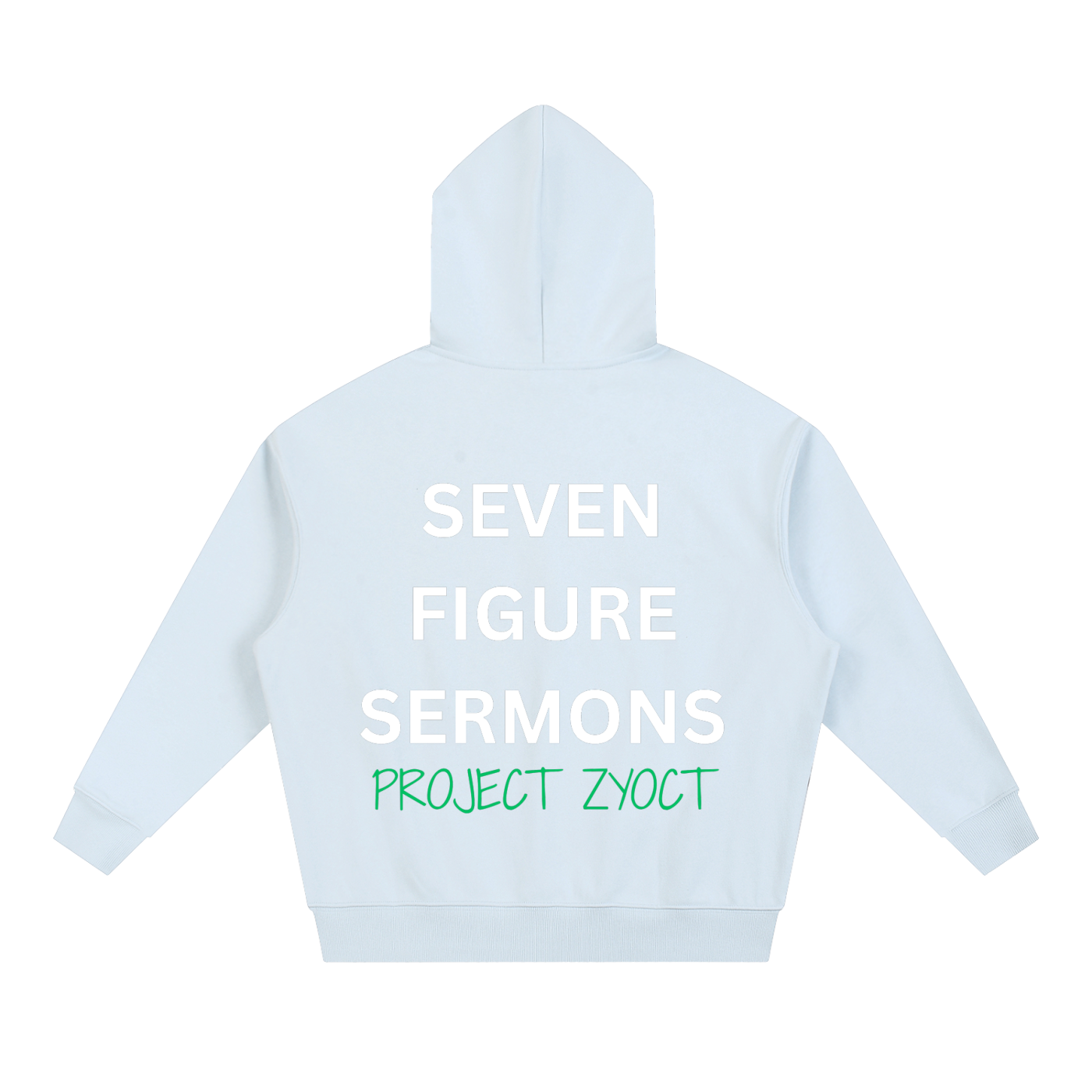"Seven Figure Sermons" Heavyweight Hoodie