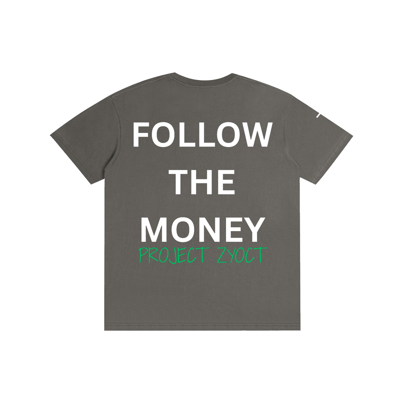 "Follow the Money" Cotton T-Shirt