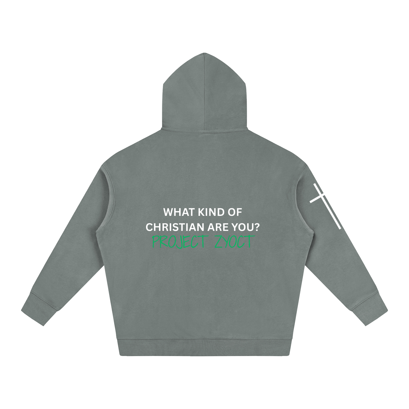 "Revelation is Not a Damn Business" Oversize Hoodie