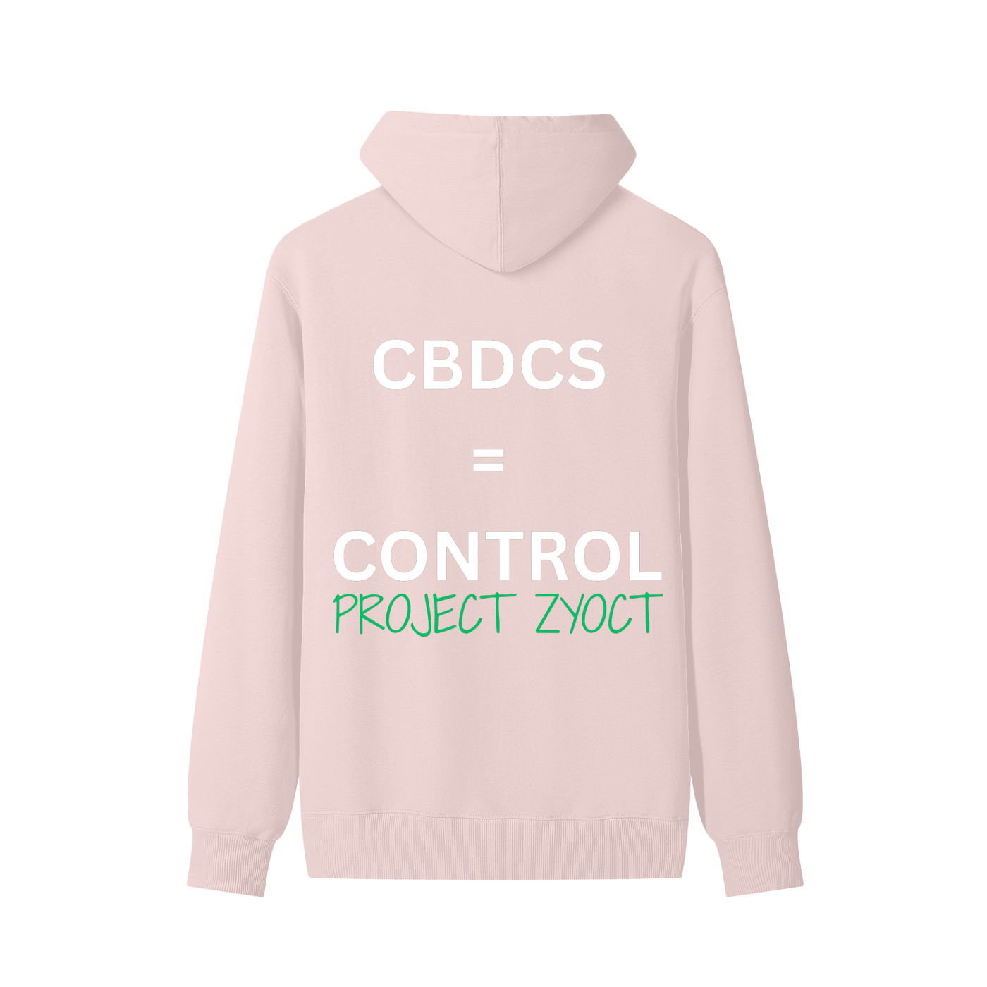 "CBDCs = Control" Classic Cotton Hoodie
