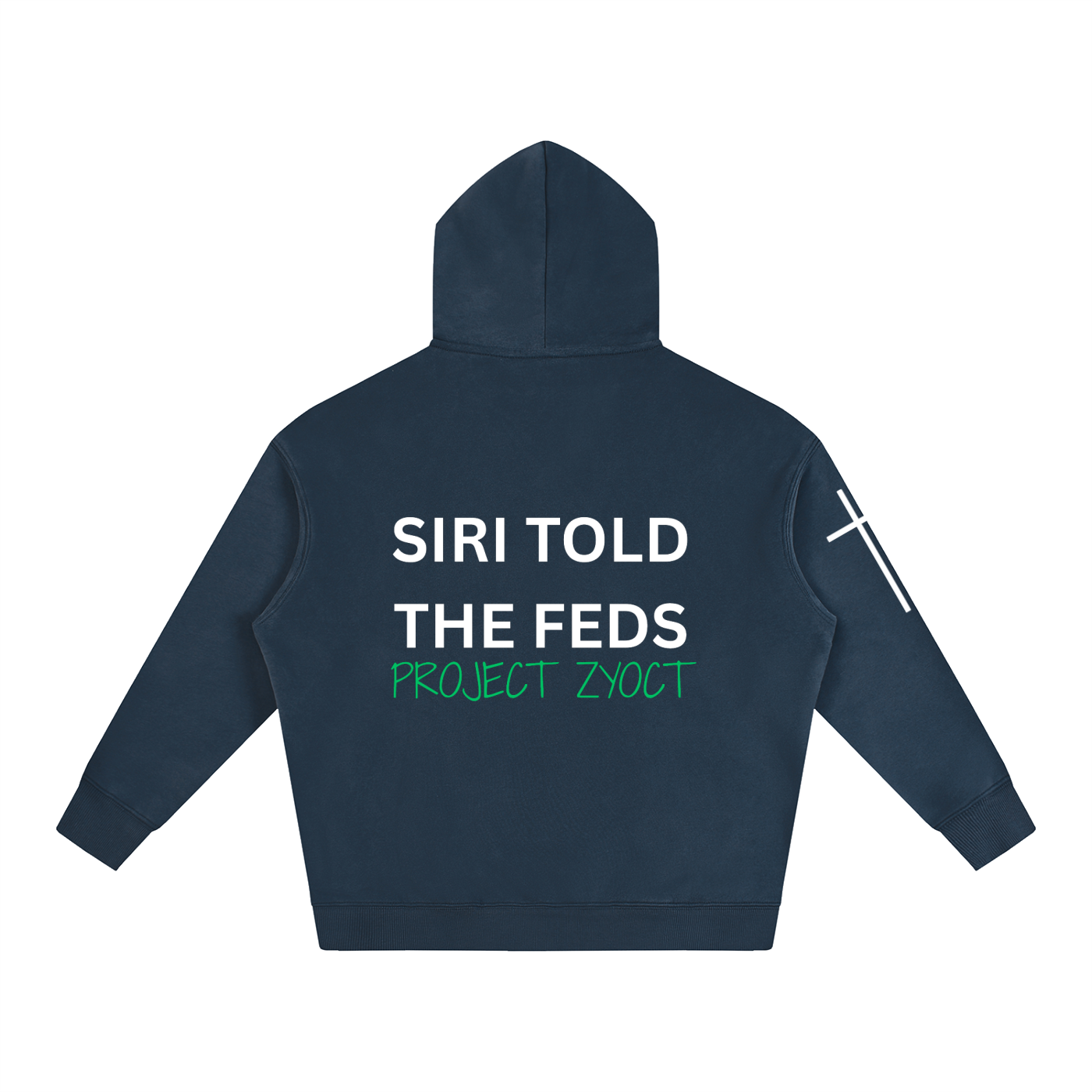 "Siri Told the Feds" Oversize Hoodie