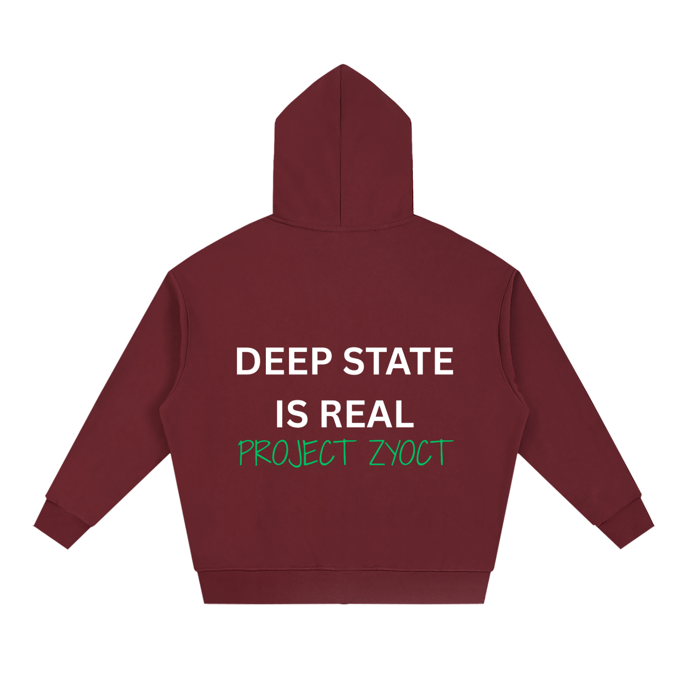 "Deep State is Real" Full Zip Hoodie