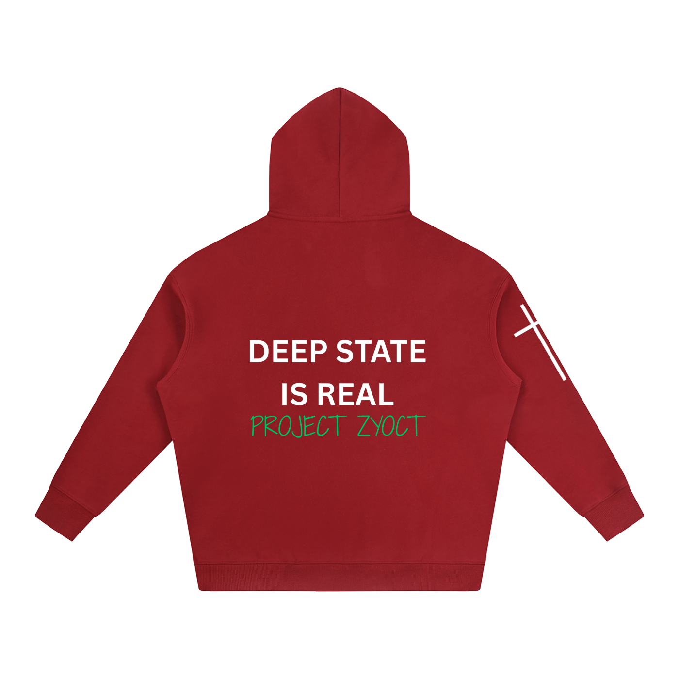"Deep State is Real" Oversize Hoodie