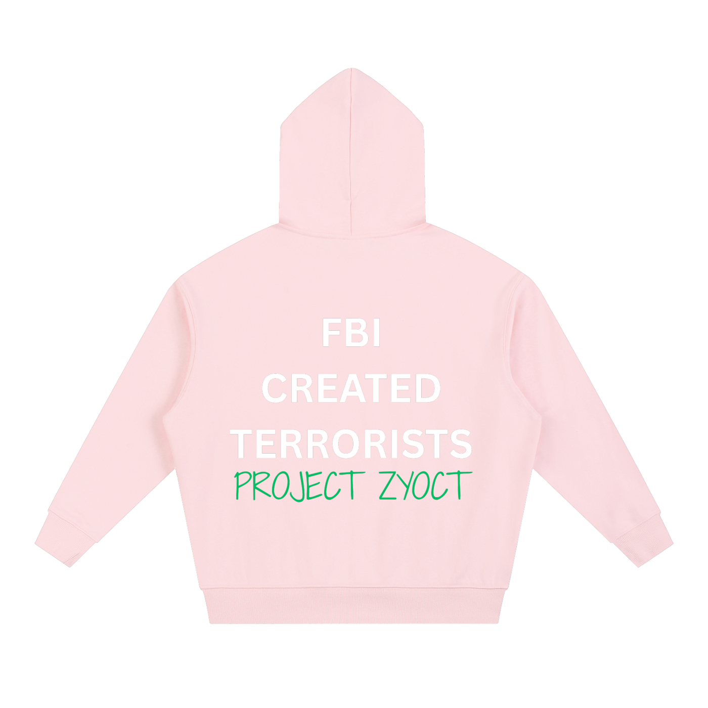 "FBI Created Terrorists" Heavyweight Hoodie