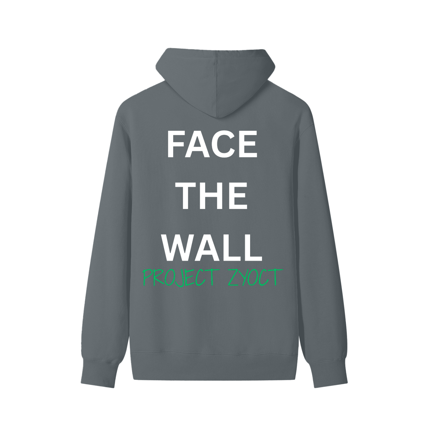 "Face the Wall" Classic Cotton Hoodie