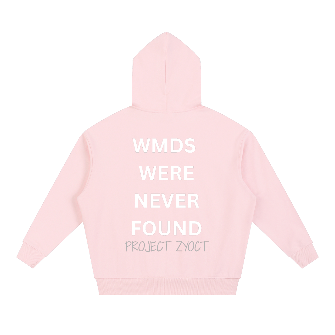 "WMDs Were Never Found" Heavyweight Hoodie