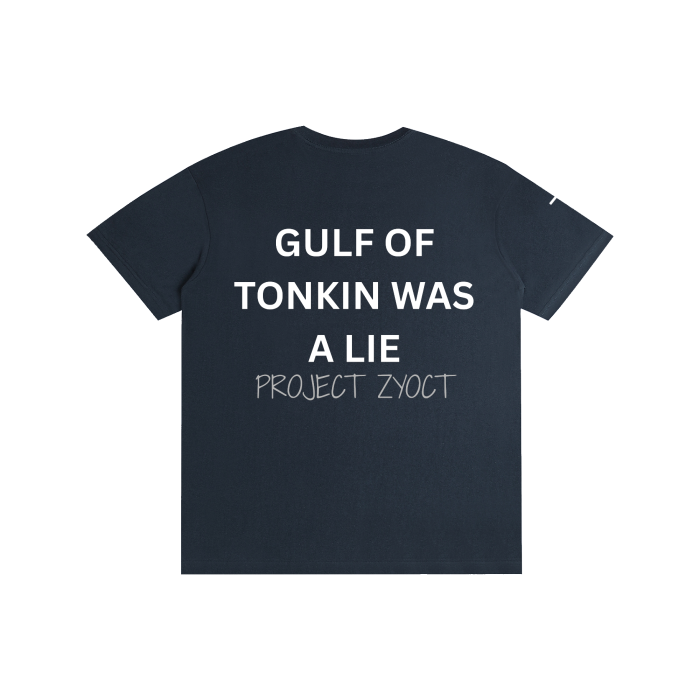 "Gulf of Tonkin Was a Lie" Cotton T-Shirt