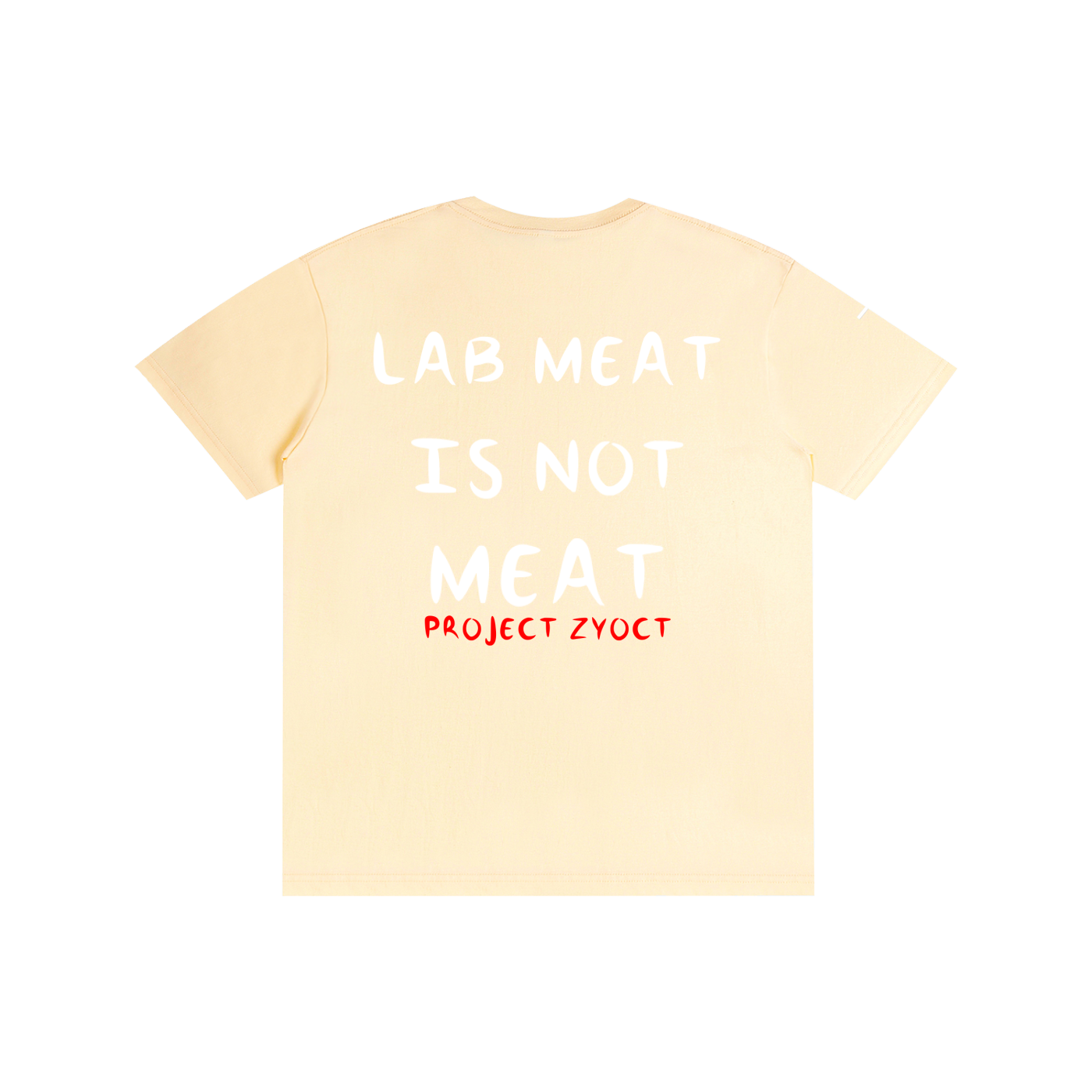 "Lab Meat is Meat" Cotton T-Shirt